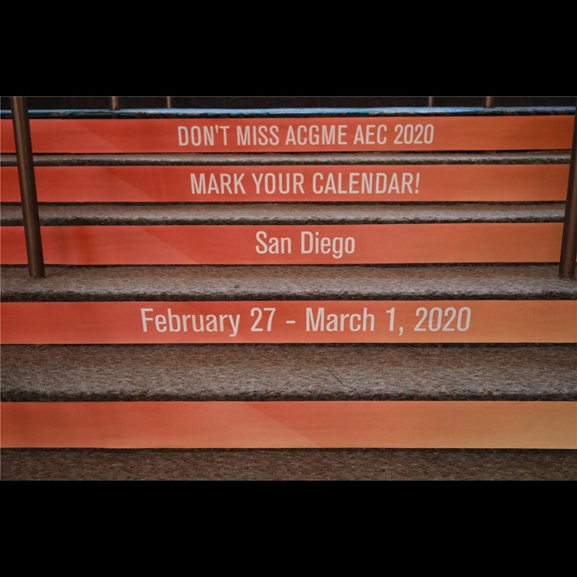 Save the date! The 2020 ACGME Annual Educational Conference will be in San Diego, California.
