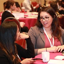 Recipients from the first round of Back to Bedside funding participated in a workshop during the Annual Educational Conference in March. Another session is planned for the recently announced second round of funding recipients.