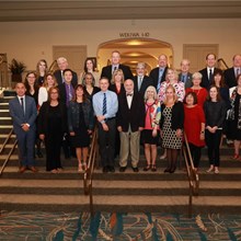 2019 Awardees gather together at the Annual Educational Conference
