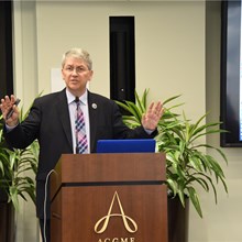 Dr. Vachon presents the May 22, 2019 Baldwin Seminar Series presentation