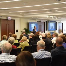 Dr. Arno K. Kumagai presents as part of the Baldwin Seminar Series on June 26, 2019