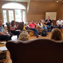 Facilitated discussion at the 2019 ACGME Awards Retreat in Virginia